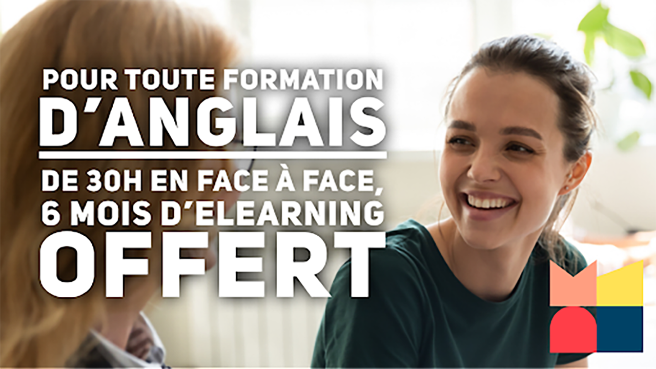 Votre e-learning en anglais offert